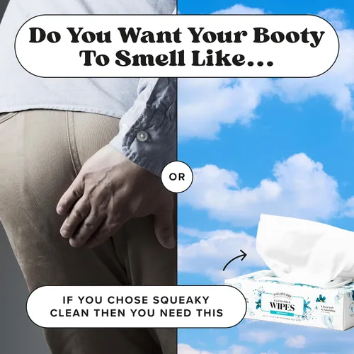 Vista 12 de Poo~Pourri Toallitas desechables, sin perfume, caja dispensadora de 50