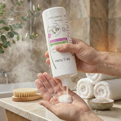 Vista 5 de Dr C Atún Vitalizing Ajo & Capixyl Champú 7.6 fl oz