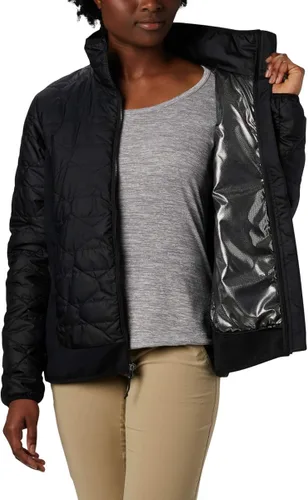 Vista 3 de Columbia Seneca Basin Hybrid - Chaqueta de invierno para mujer, repelente al agua
