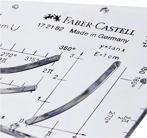 Vista 3 de Faber Castell 172182 Plantilla de Parábola