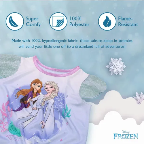 Vista 3 de Disney Conjunto de pijama para niña