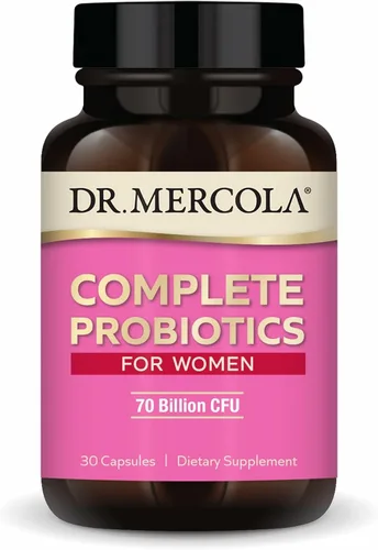Vista 9 de Dr. Mercola Probióticos completos para mujeres, apoya la salud intestinal, vaginal e inmunológica, contiene cepas de Lactobacillus, sin OMG, sin
