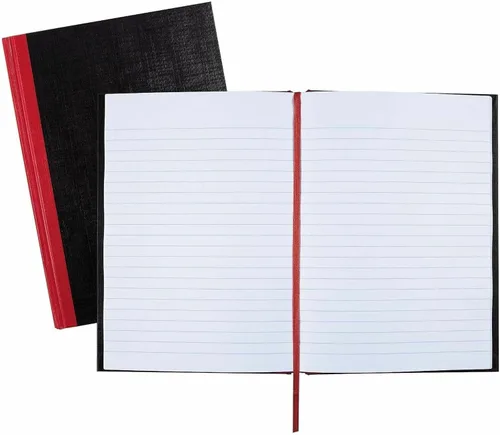 Vista 4 de Black n' Red - Cuaderno A5 con líneas sueltas