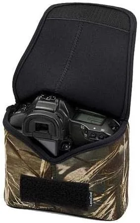 Vista 7 de LensCoat BodyBag Pro neopreno protección cámara cuerpo bolsa cas (negro) Protección DSLR de neopreno con ajuste seguro y resistencia a
