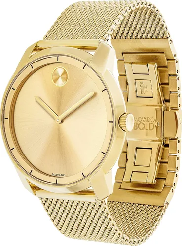 Vista 3 de Movado 3600373 - Bold Thin Reloj para hombre, talla única , Dorado