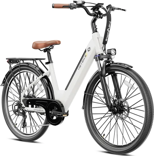 Vista 15 de Heybike Bicicleta eléctrica Cityscape 2.0 para adultos con motor de pico de 1200 W, batería extraíble de 468 Wh, bicicleta eléctrica de 50 millas