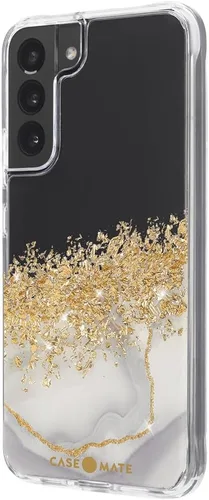 Vista 4 de Case-Mate - Karat Marble - Funda para Samsung Galaxy S22 Plus - Protección contra caídas de 10 pies - 6.6 pulgadas - Karat Marble