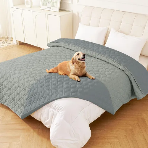 Vista 62 de Manta impermeable para cama de perro, mantas suaves para mascotas, funda impermeable para sofá para perros, fundas reversibles lavables para muebles