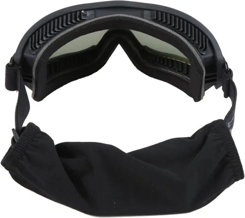 Vista 7 de Lancer Tactical AERO Airsoft Tactical Safety Goggles ANSI Z87.1, 3mm Dual Pane Anti-Fog Lens for Hunting, Paintball, Cycling