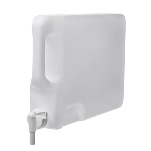 Vista 3 de Hudson Exchange - Contenedor Hedpak de 5 litros con espita, HDPE, natural, paquete de 4