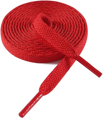 Vista 25 de VSUDO Cordones planos para tenis, cordones para tenis, cordones atléticos 01 Blanco