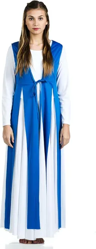 Vista 2 de Danzcue Túnica metálica de serpentina para niñas (vestido no incluido)