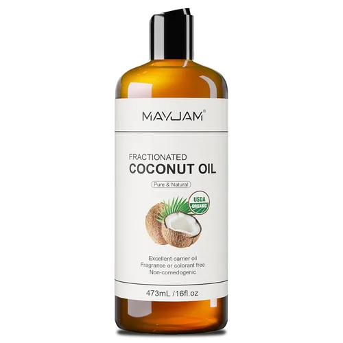 Vista 9 de MAYJAM Aceite de ricino orgánico de 16 onzas, aceites de ricino prensados en frío 100% puros para el crecimiento del cabello, cejas, pestañas