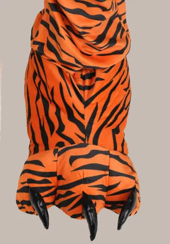 Vista 6 de Disfraz Tigre Jawesome para Adultos Multicolor