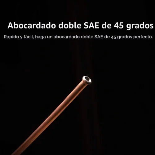 Vista 5 de Capri Tools Herramienta de doble abocardado de 1/4 pulgadas