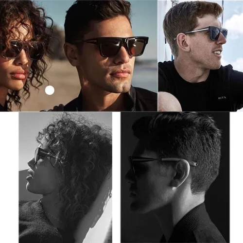 Vista 2 de Gafas de sol polarizadas para hombres y mujeres ligeras TR90 con montura para correr ciclismo pesca conducción golf deportes