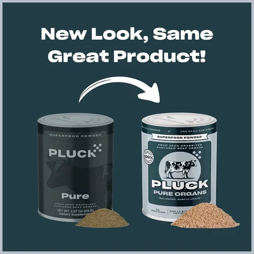Vista 3 de Pluck Polvo de órganos de carne pura 100% hígado, riñón, bazo, corazón y páncreas de carne de res pasturada 100% alimentada con pasto