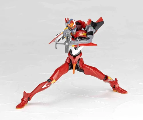 Vista 6 de Kaiyodo Jap. - Estatuilla Evangelion Revoltech Yamaguchi #124 Eva 02 Q Teatral