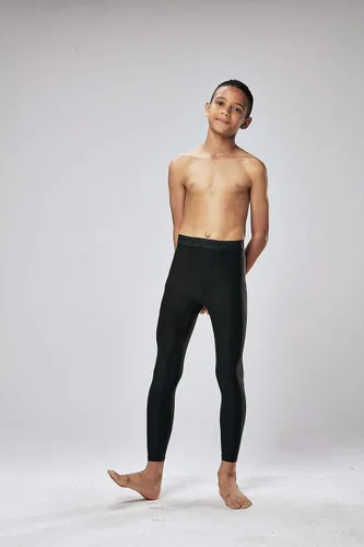 Vista 4 de DEVOPS Leggings deportivos y camisa de compresión UPF 50+ para niños (2 3 unidades)
