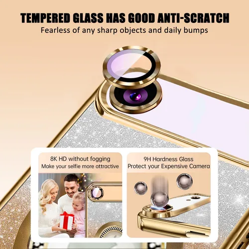 Vista 27 de Misscase Funda magnética con purpurina para iPhone 11 compatible con MagSafe, protección completa, delgada, a prueba de golpes, antiarañazos
