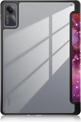 Vista 8 de Funda para Xiaomi Redmi Pad SE 11 pulgadas a prueba de golpes con carcasa trasera transparente transparente para Xiaomi Redmi Pad SE 2023 Auto