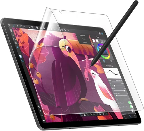 Vista 8 de JETech Protector de pantalla de papel para Samsung Galaxy Tab S10 Ultra/Tab S9 Ultra de 14.6 pulgadas, antirreflejo, película de PET mate
