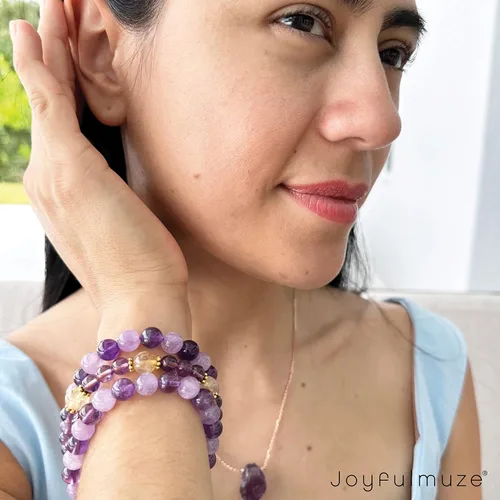 Vista 93 de Premium Handmade Crystal Healing, Gemstone Beaded Gift For Men Women