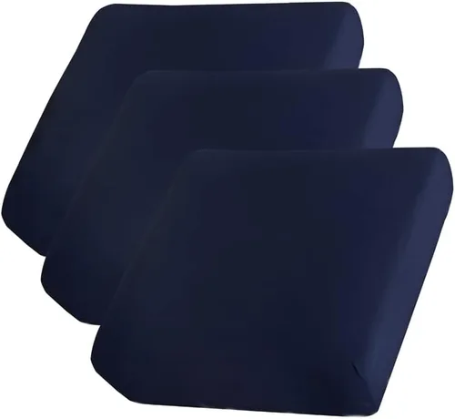 Vista 7 de AURLOE Fundas impermeables para sofá de 2 piezas, funda elástica para sofá, protector de muebles con elástico, adecuado para loveseat, sofá de 2