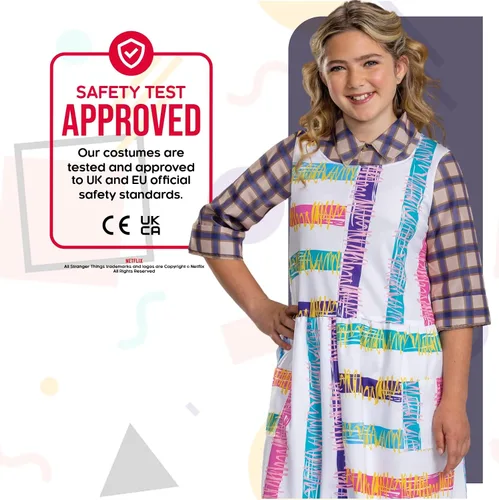 Vista 5 de Stranger Things Tween Classic Eleven S4 Look Costume