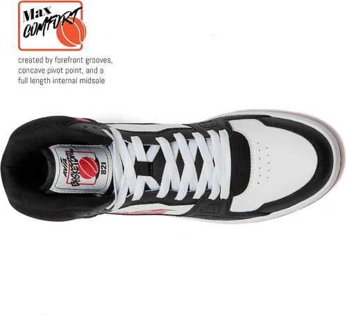 Vista 4 de Avia 821 - Tenis altos para hombre, para interiores o exteriores, zapatos de baloncesto para hombre, tallas 7 a 16, zapatos retro de caña alta