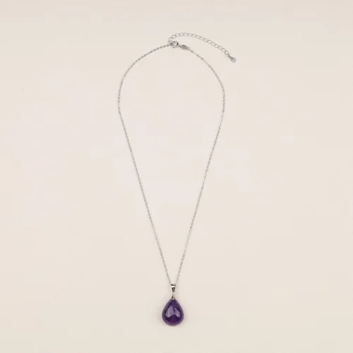 Vista 6 de GAVU Collar de cristal curativo de lágrima, Piedra