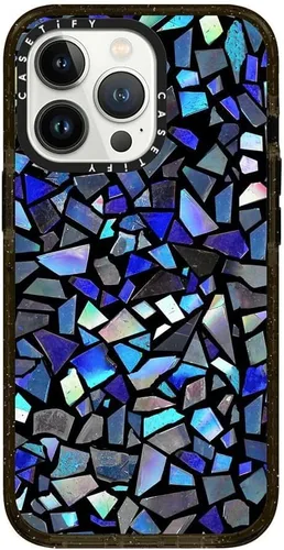 Vista 108 de CASETiFY Funda Impact para iPhone 13 [Protección contra caídas de grado militar 4X de 8.2 pies/Compatible con Magsafe] - #1 Mom - Transparente