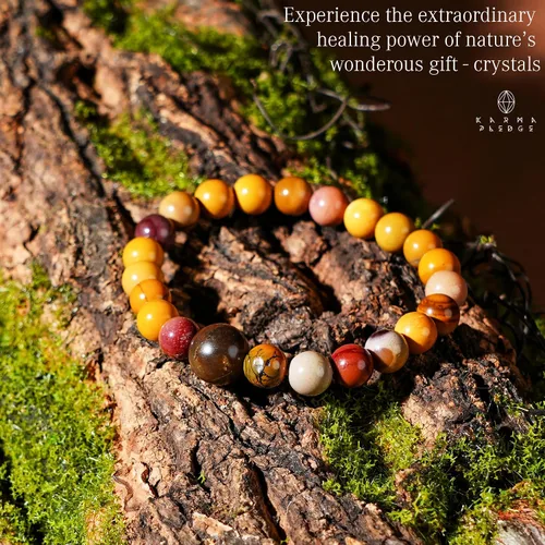 Vista 70 de Pulseras de cristal curativo para mujeres y hombres, espiritual, energía positiva y equilibrio, pulseras de cuentas de cristal natural hechas a mano