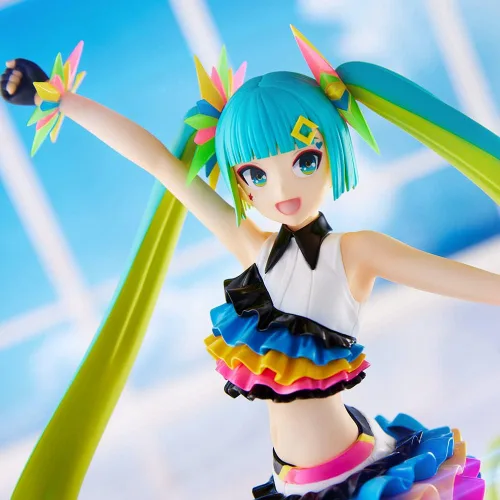 Vista 7 de SEGA - FIGURIZM - Hatsune Miku - Project Diva MEGA39's - Hatsune Miku - Estatua Catch The Wave, 9.8 Pulgadas