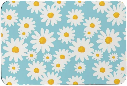 Vista 36 de Tapete de barro de diatomea de alta calidad, suave, súper absorbente con parte inferior antideslizante para baño, tocador, habitación de invitados