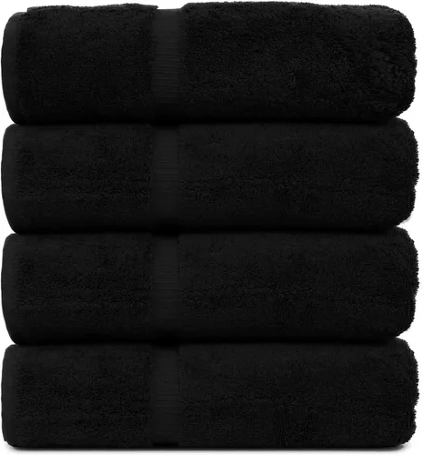 Vista 8 de Colección Luxury Hotel & Spa Altamente Absorbente, Secado Rápido 100% Algodón Turco 700 GSM, Toalla Eco Amigable, para Baño Borde Dobby Toalla