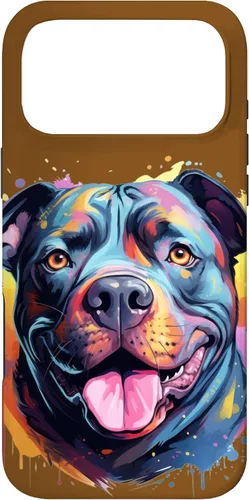 Vista 22 de American Bully Portrait - Funda para iPhone 17