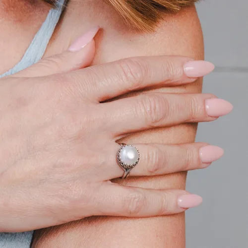 Vista 11 de 925 Sterling Silver Gemstone Rings for Women - Anniversary Rings for Women - Sterling Silver Rings for Women - Dainty Sterling Silver Rings