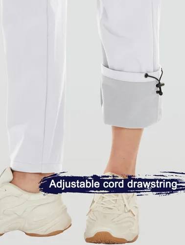 Vista 5 de MAGCOMSEN Pantalones de invierno impermeables con forro polar para mujer, para esquí, senderismo, pantalones de invierno softshell con aislamiento