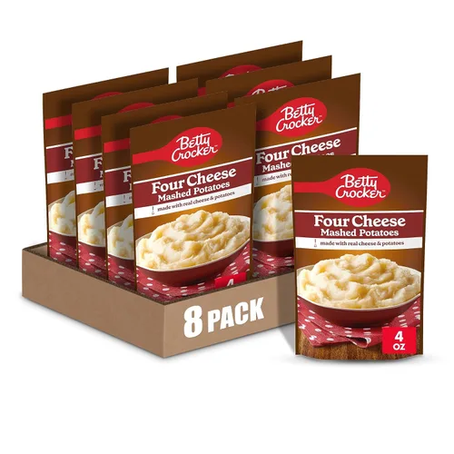 Vista 10 de Betty Crocker Puré de patatas con mantequilla y hierbas, 4 onzas (paquete de 8)