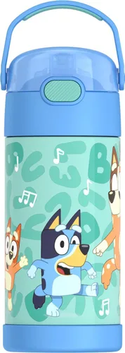 Vista 57 de THERMOS FUNTAINER Botella de agua con pajita, 12 onzas, Avengers