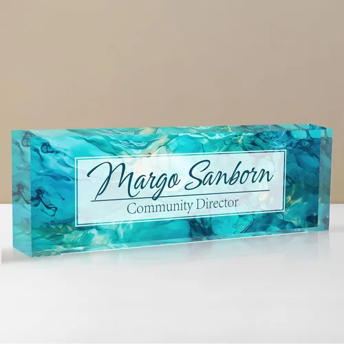 Vista 36 de Placa de nombre personalizada para escritorio, placa de nombre de escritorio personalizada, placa de nombre acrílica, accesorios de escritorio