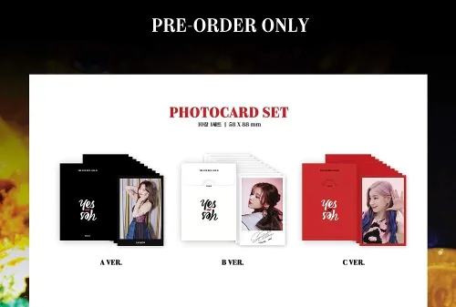 Vista 5 de JYP Entertainment Dos veces - SÍ o r SÍ [aleatorio ver.] (6º Mini álbum) CD+Tarjetas Fotos+Tarjeta SÍ o r YES+Póster plegado+Beneficio