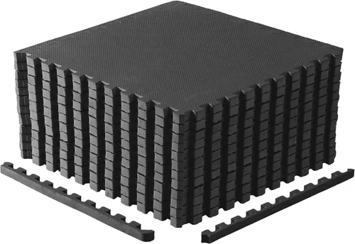 Vista 13 de CAP Puzzle Exercise Mats 1” Thick EVA Interlocking Foam Tiles for Home Gym Flooring Multiple Options