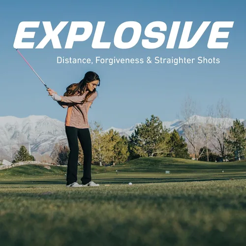 Vista 3 de Precise M5 - Juego completo de palos de golf para mujer, driver de titanio, fairway de acero inoxidable, híbrido de acero inoxidable, hierros