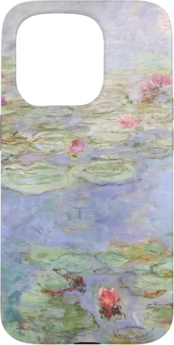 Vista 14 de Monet's Water Lilies Modern Art Impressionism Painting Cover Case for iPhone 17