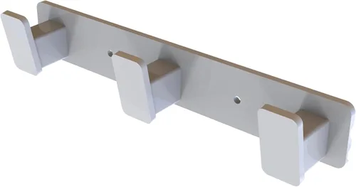 Vista 7 de Perchero de pared para abrigos y sombreros, ganchos de pared resistentes, gancho de metal para abrigos, toallas, sombreros, toallas, llaves y Negro