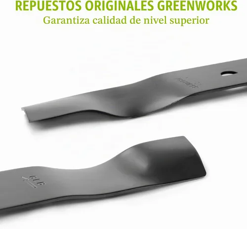 Vista 5 de Hoja de repuesto para cortacésped Greenworks (Compatible con: cortacésped de 19" / 2501302 / 2500502)