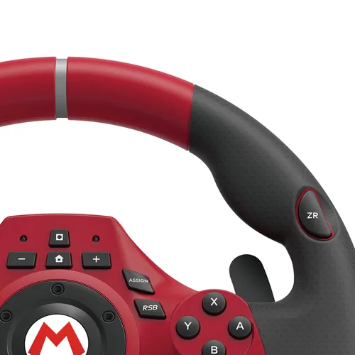 Vista 6 de Nintendo Switch Mario Kart Racing Wheel Pro Deluxe By HORI - Officially Licensed By Nintendo