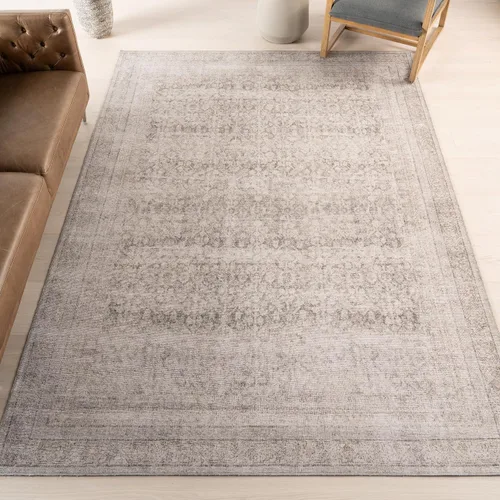 Vista 34 de nuLOOM Aether - Alfombra de área con medallón marrón, 8 x 10 pies Éter Marrón